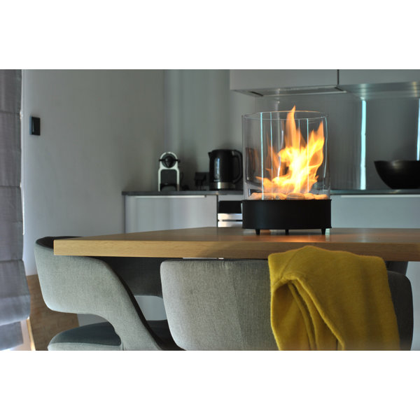 Planika Chantico Glassfire BioEthanol Tabletop Fireplace Wayfair.co.uk